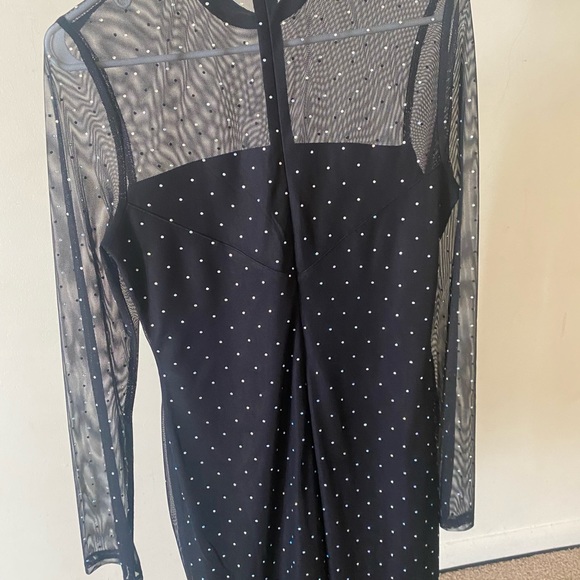 Slightly worn black semi formal dress - Picture 2 of 2